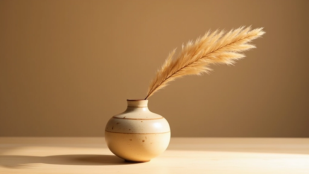 Custom ceramic vessel with textured glaze